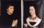 MEMLING, Hans Tommaso Portinari and his Wife wh china oil painting artist